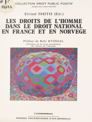 cover image of Les droits de l'homme dans le droit national en France et en Norvège